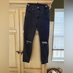 Good American skinny jeans size 8/29 grey/black